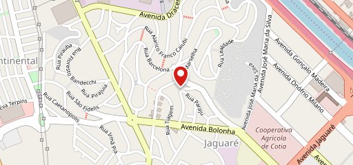 Big X Jaguaré Hamburgueria no mapa