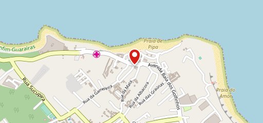 Hangar Hamburgueria no mapa