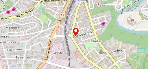 Happy Bowl Fribourg sulla mappa