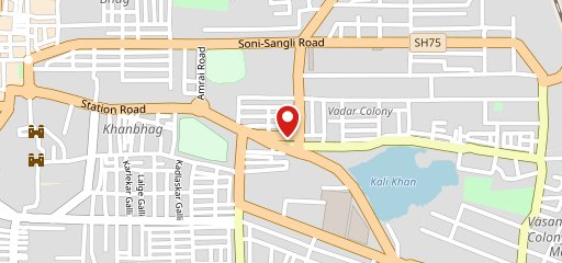 Harbhole Dabeli & Cafe, Sangli on map