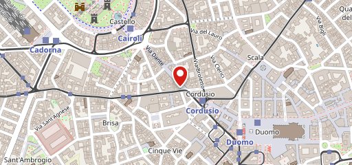 Hard Rock Cafe Milan sulla mappa