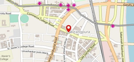 Hari om restaurant on map