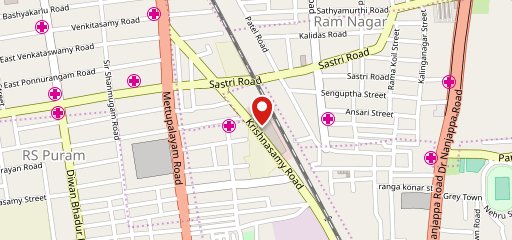 Haribhavanam Hotel - Brookefields on map