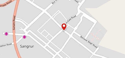 Harman Sweets and the kitchen cafe on map