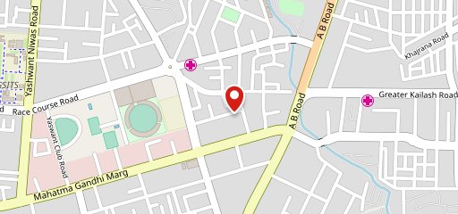 Hauz Khas Indore on map