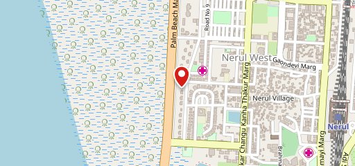 Health Juice & Fast Food on map