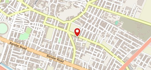 Healthy shawarma on map