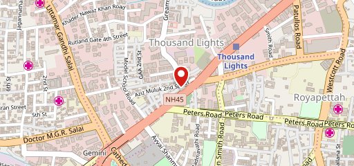 Heaven’s Park Arabian Multi Cuisine Restaurant Chennai on map