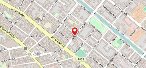 Heiners Bar sur la carte