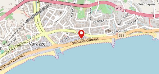 La Vesuviana Varazze sulla mappa