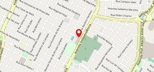 Hidelma lanches II no mapa