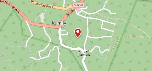 Hill View Cafe Thekkady Home Stay on map