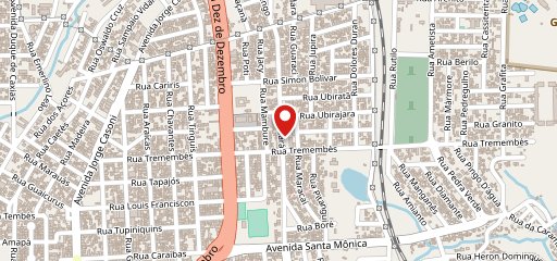 Hiper Dog Lanches no mapa