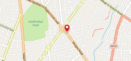 Hitesh Sandwich on map