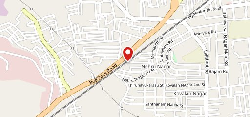 Hollywood chicken on map