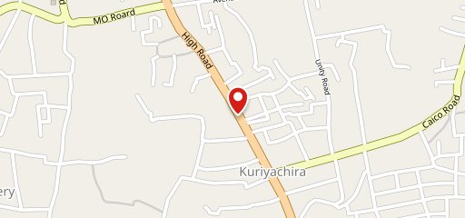 Honest Bakery Restaurant Kuriachira on map