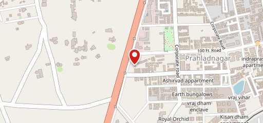 Octant Pizza (Prahladnagar) on map