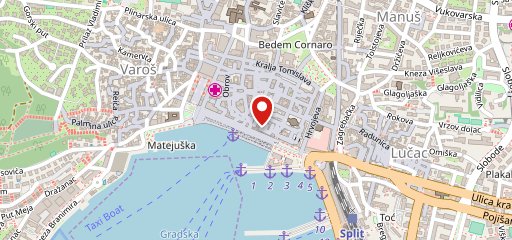 Hortus Split sulla mappa