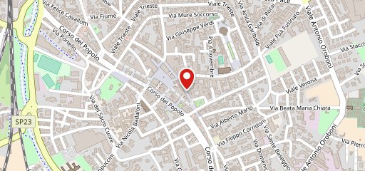 Hostaria Zestea Rovigo sulla mappa