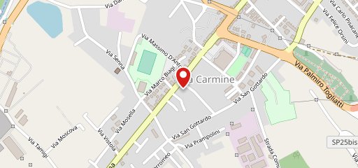 Osteria Vestina sulla mappa