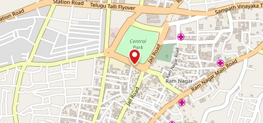 Hot chat&panipuri on map