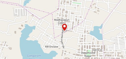 Hot chilli restaurant on map