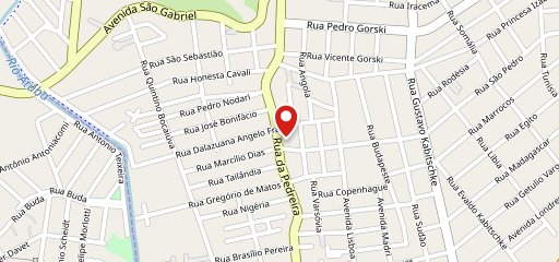 HOT DOG BENASSI COLOMBO no mapa