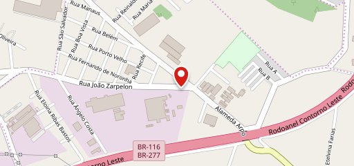 Hot Dog da Sol no mapa