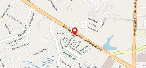 Hot Dog do Lálio no mapa