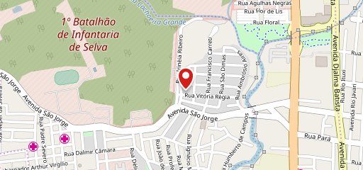 Hot Dog do Magnata no mapa