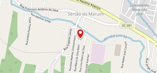 HOT DOG E LANCHES DU PATO no mapa