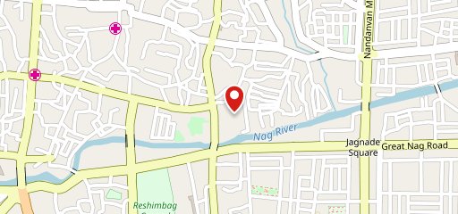 Hot star cafe on map