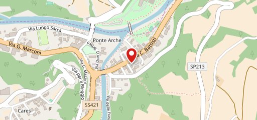 Hotel Al Cervo sulla mappa