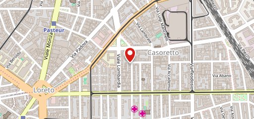 Hotel Catalani e Madrid sulla mappa