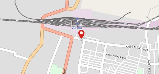 Hotel courtyard veg and nonveg on map