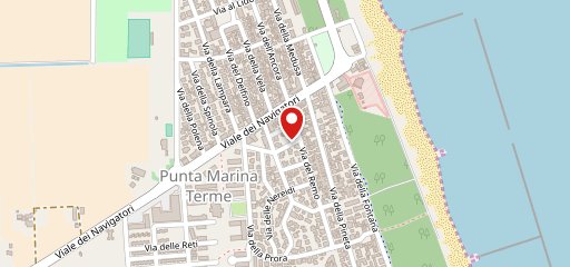 Hotel Dafne sulla mappa