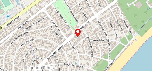 Hotel Daniele sulla mappa