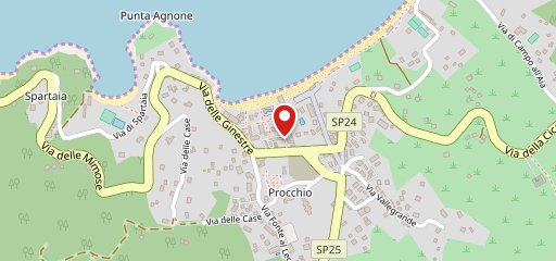 Hotel del Golfo sulla mappa