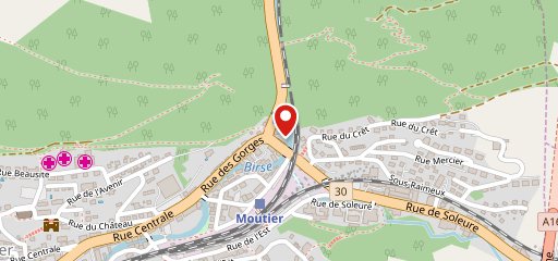 des Gorges sulla mappa