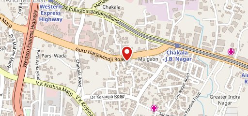 Hotel Dragon fly on map