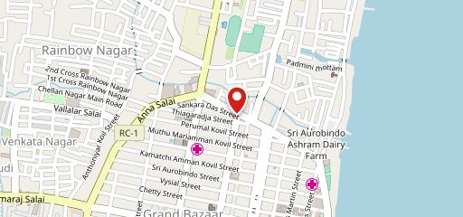 Hotel food mubarak on map