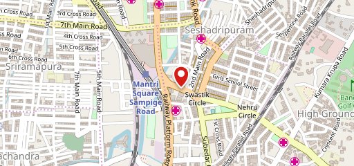 Tasty Paradise - Veg and Non Veg Restaurant in Malleswaram on map