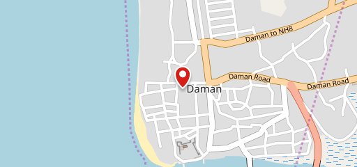 Hotel Gurukripa Daman on map
