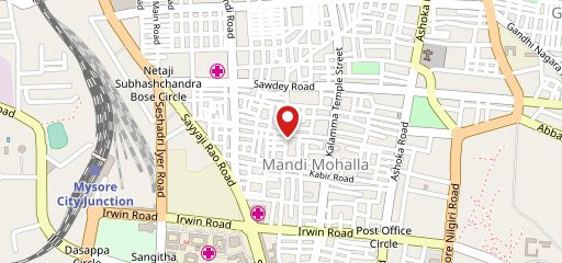 Hotel Hanumanthu original since 1930 on map