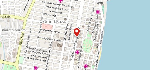 Hotel Kaarthik Vegetarian Restaurant on map