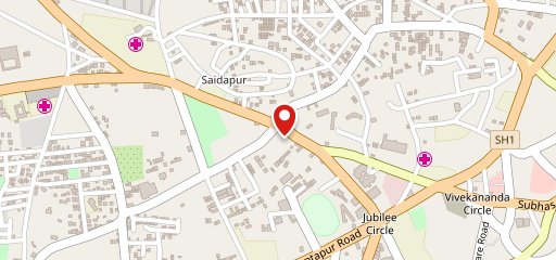 Hotel Madhura Palace Raj Nagar Dharwad on map