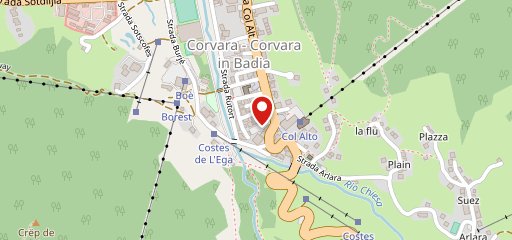 Hotel Marmolada sulla mappa