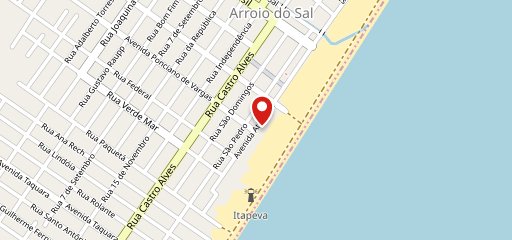 Hotel Natal no mapa