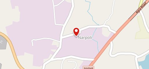 Hotel natraj bar and restaurant on map
