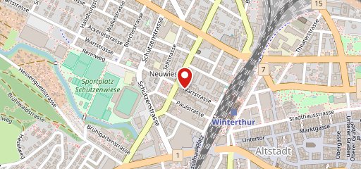 Centra Hotel Winterthur sulla mappa